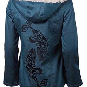 Women’s xs Hoodlamb sea Shepard whale design